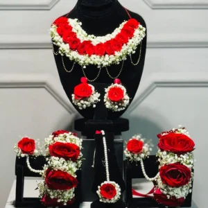 Ruby Bloom Bridal Floral Jewelry