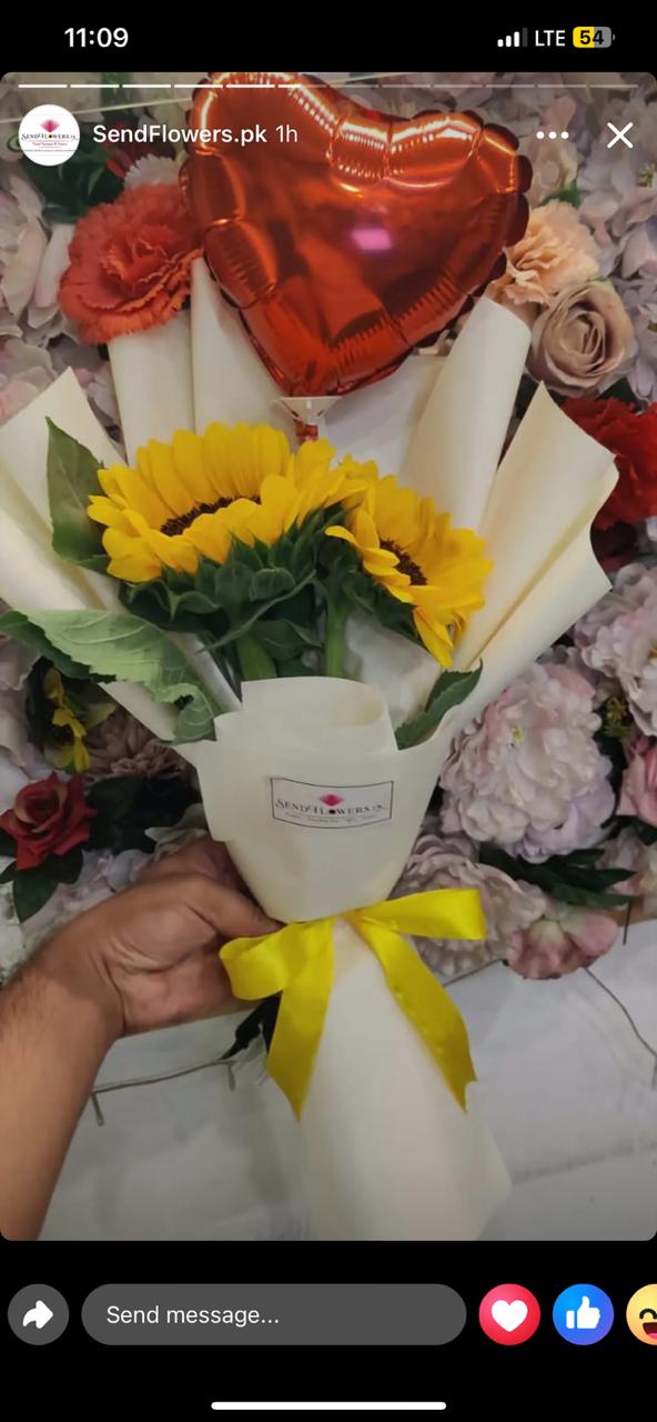 Crochet -Sunflowers - Image 2